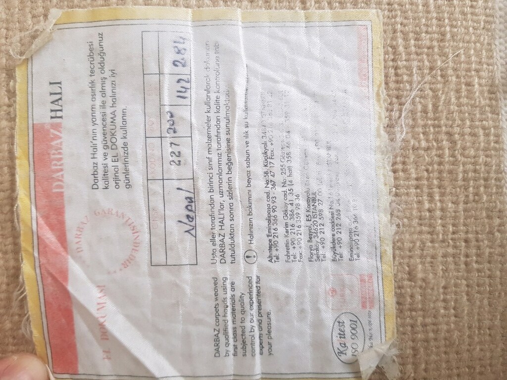 LEKELİ NEPAL HALI - 4