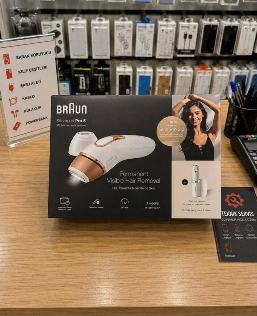 BRAUN LAZER EPİLASYON CİHAZI SERİ ATIŞLI - 4
