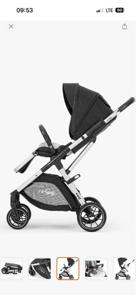 kanz n go bebek arabası ve puset temiz - 7