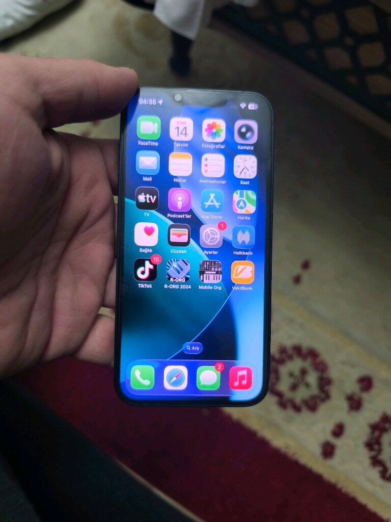 iPhone 14 128 gb pil 87 temiz cihaz sorunsuz - 2
