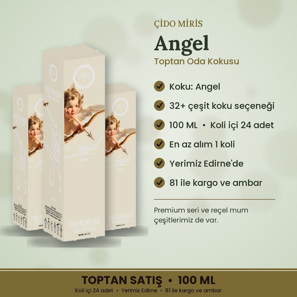 ÇİDO MİRİS ODA KOKUSU 100ML ANGEL 32+ ÇEŞİT - 2