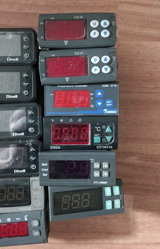 Soğutma termostat dijital ayar paneli kontrol paneli,evco dixell carel - 4
