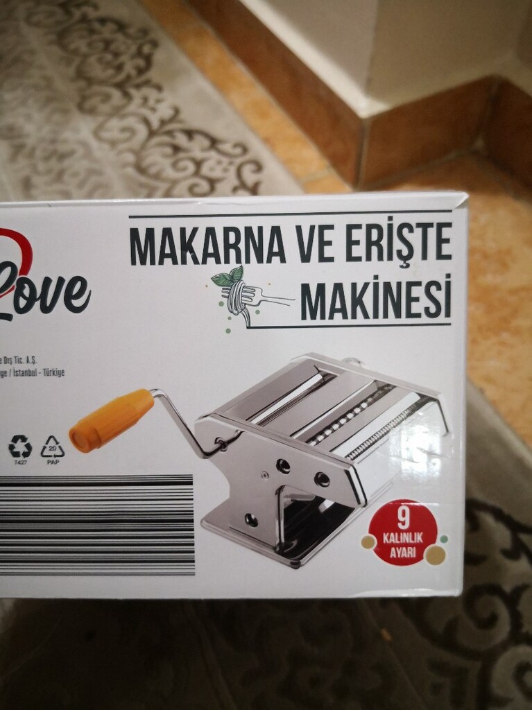 makarna, erişte makinası - 2