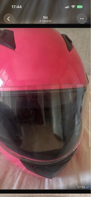 pembe kask