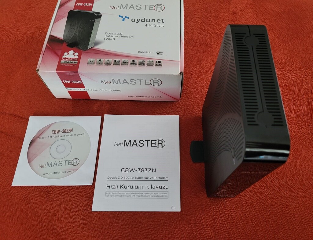 NetMaster KabloNET CBW-383ZN modem - 4
