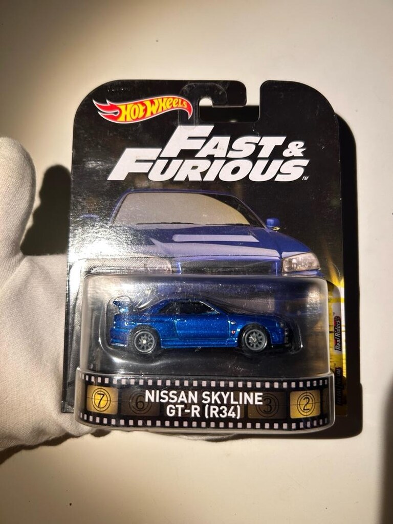 Hot Wheels Retro F&F Nissan Skyline R34 - 3