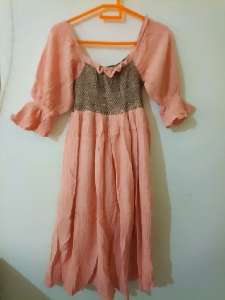 53 beden 14 15 yaş kız çocuk elbise 150 tl - 2