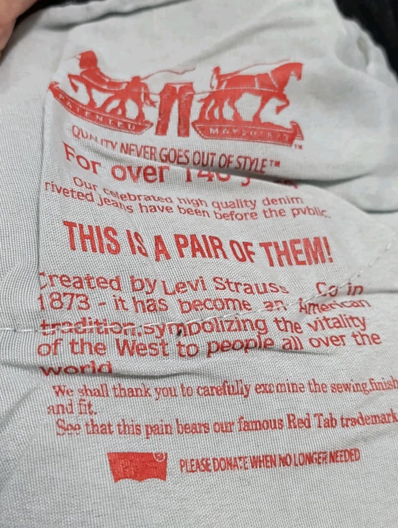 LEVİ'S 501 PREMİUM JEANS — görsel 7/9