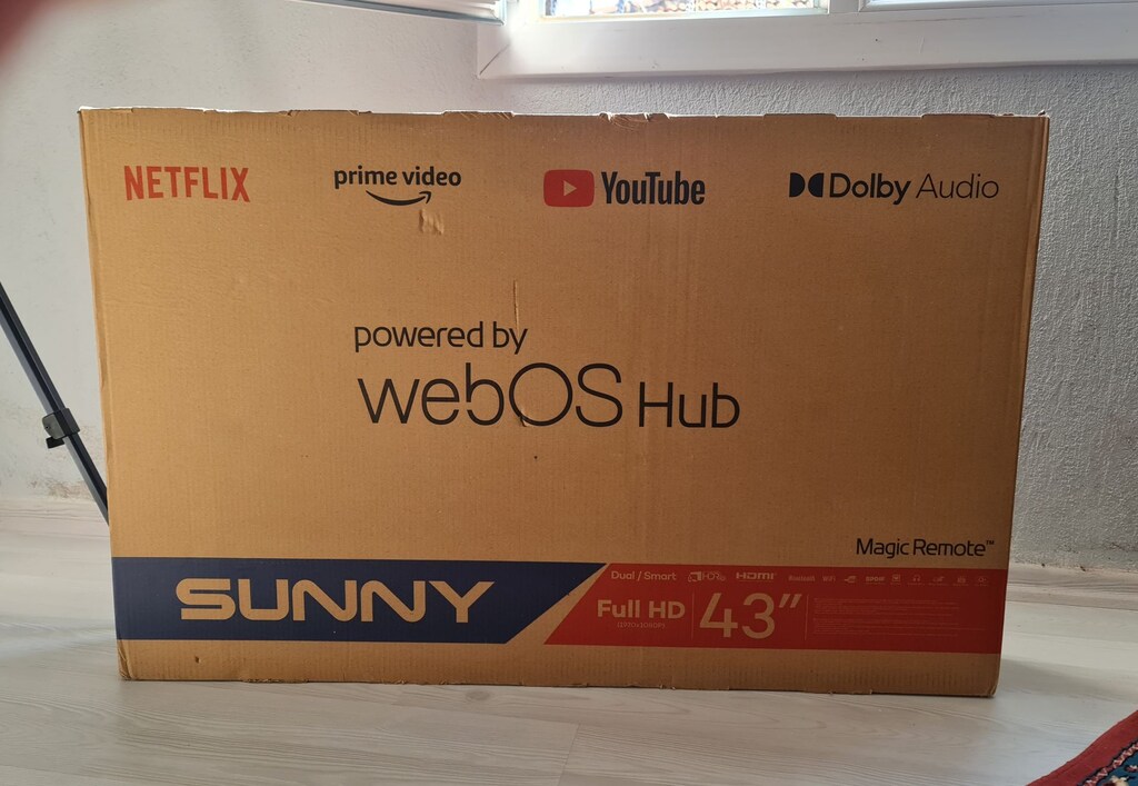 Sunny 43 İnç Webos Smart TV SIFIR - 5