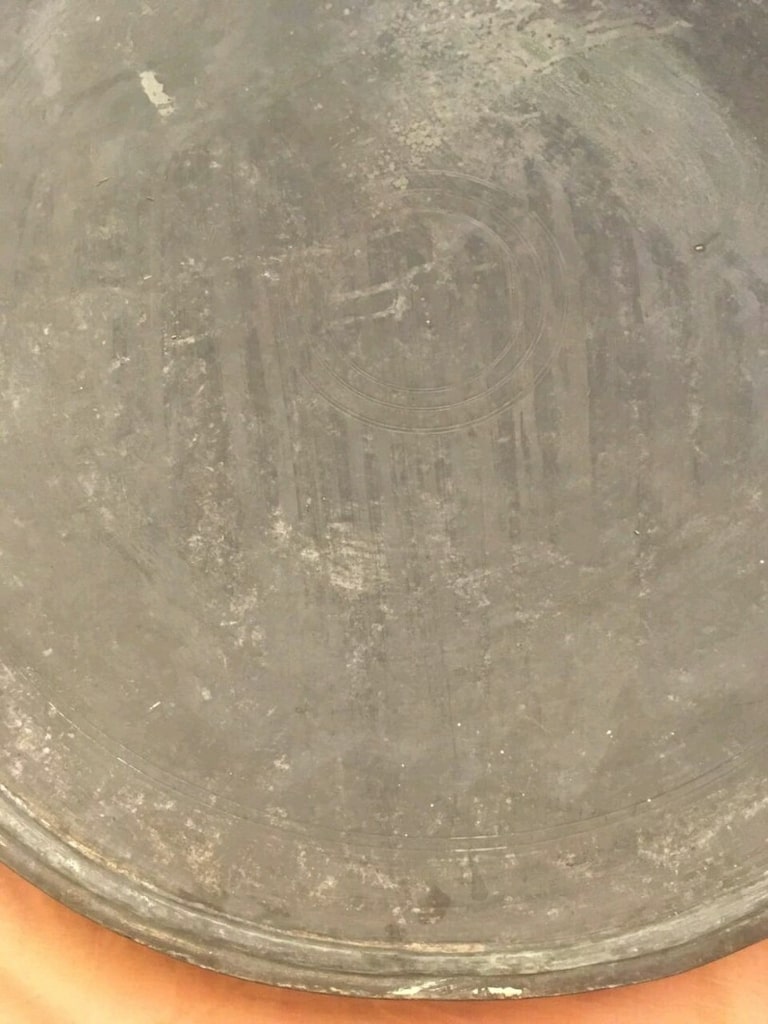 Antika bakır sini , tepsi , bakraçlar - 14