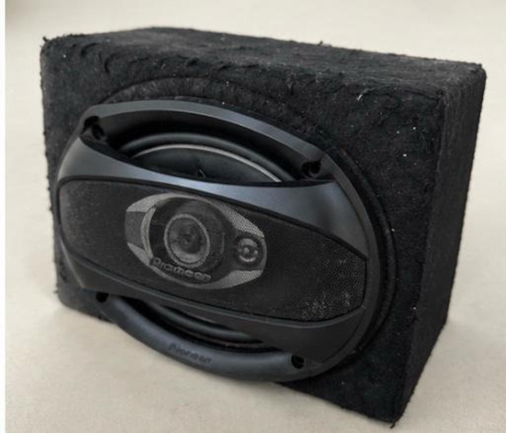 Pioneer 6x9 Oval Hoparlör Kabinli - 2 Adet - Sorunsuz Çalışıyor - 2
