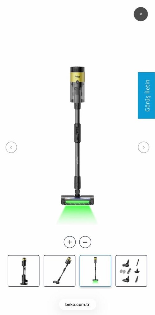 Beko PowerClean Pro 3.0 VRT 97325 VY Şarjlı Dikey Süpürge - 2