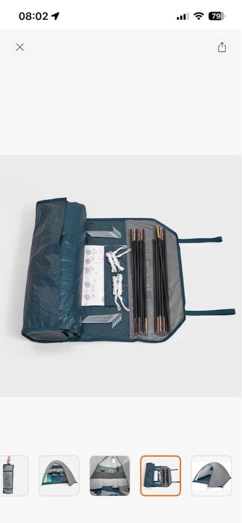 Decathlon Quechua Fresh&Black 3 Kişilik Çadır - 4