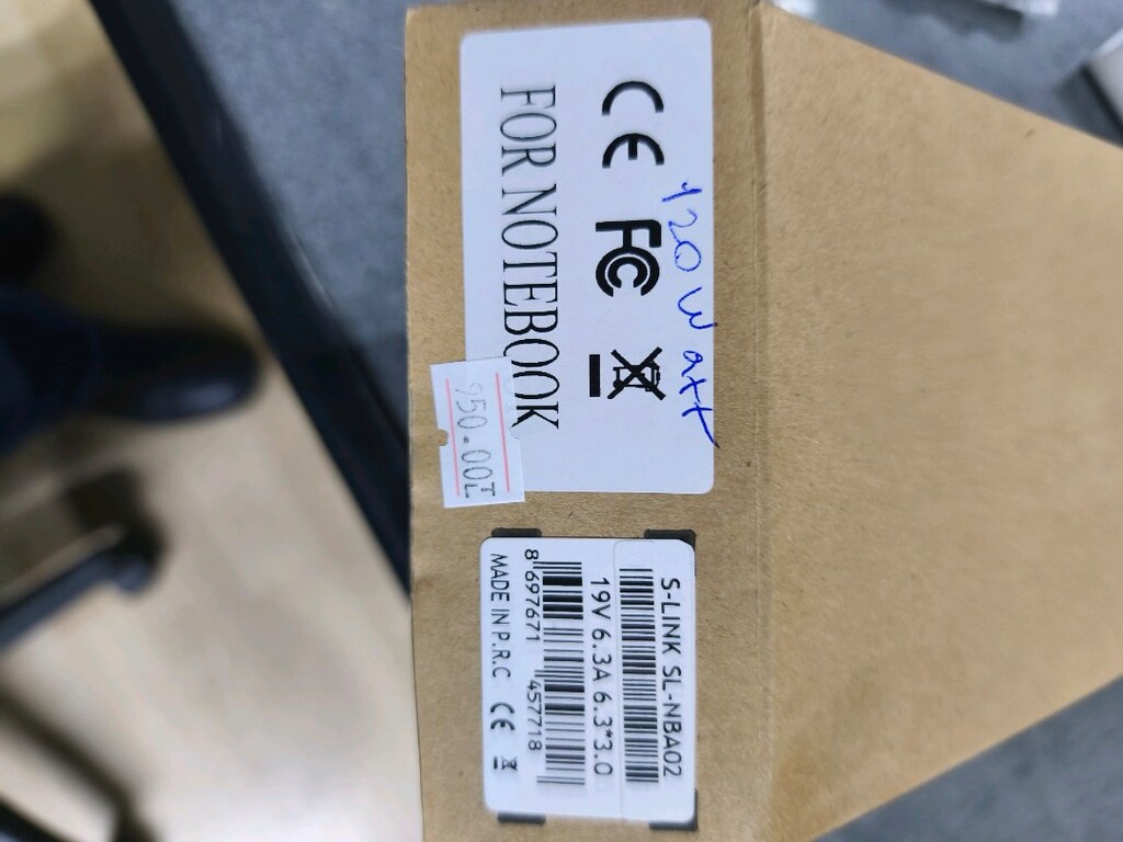 laptop 120watt adaptör 19 v 6.5 amper sıfır ürün - 2