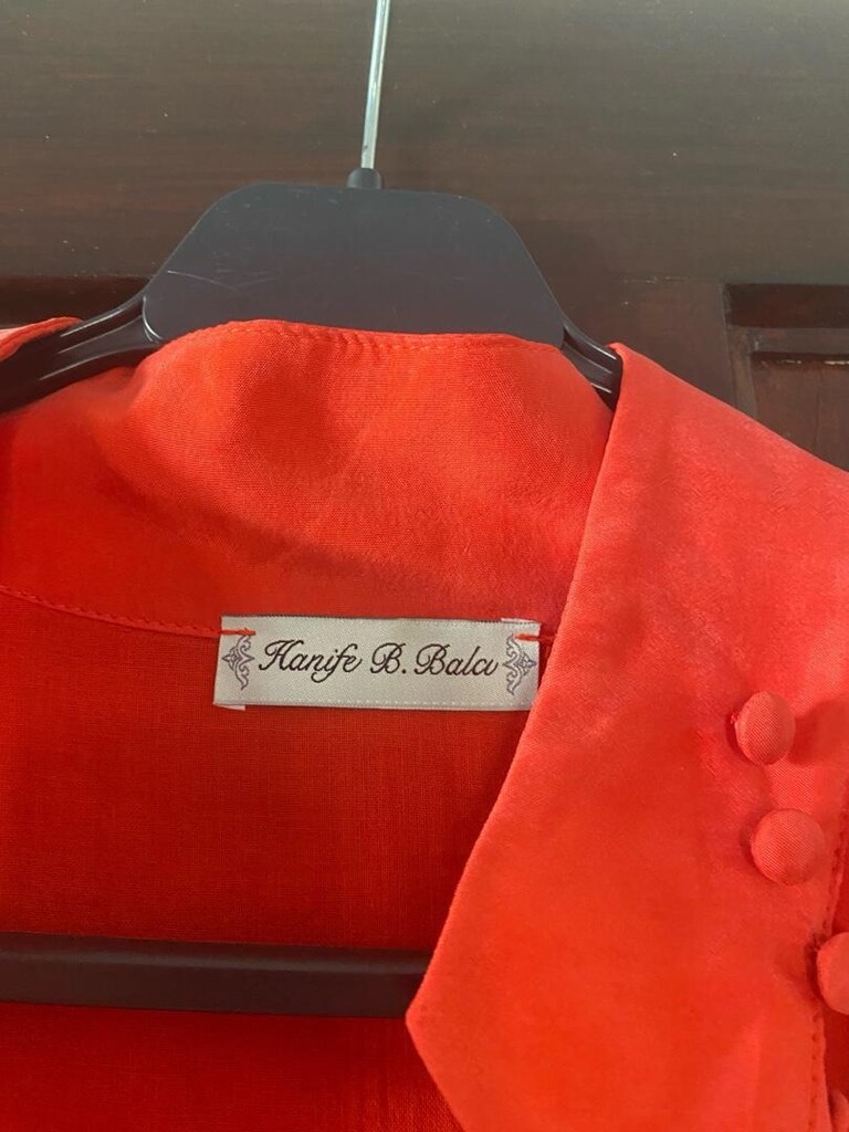 özel dikim soğuk ipek tesettür elbise - 4