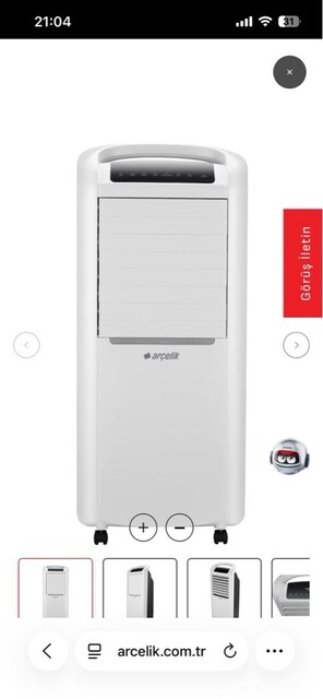 DEVAM EDEN GARANTİLİ ARÇELİK HAVA SOĞUTUCU