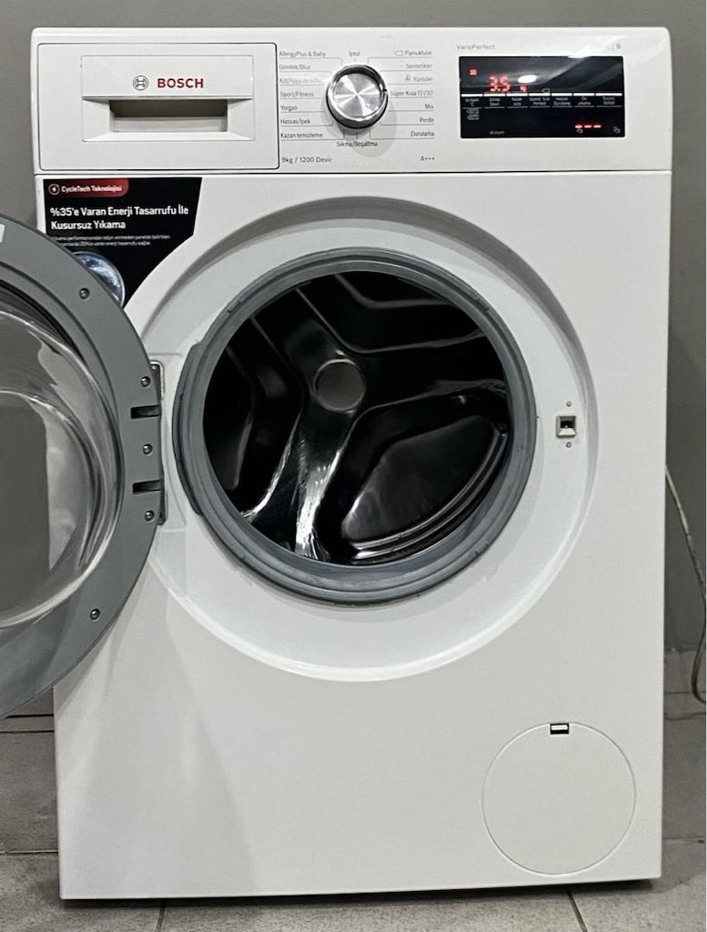 Bosch 9 Kg 1200 Devirli İnverter A+++ Serie 6 Çamaşır Makinesi - 2