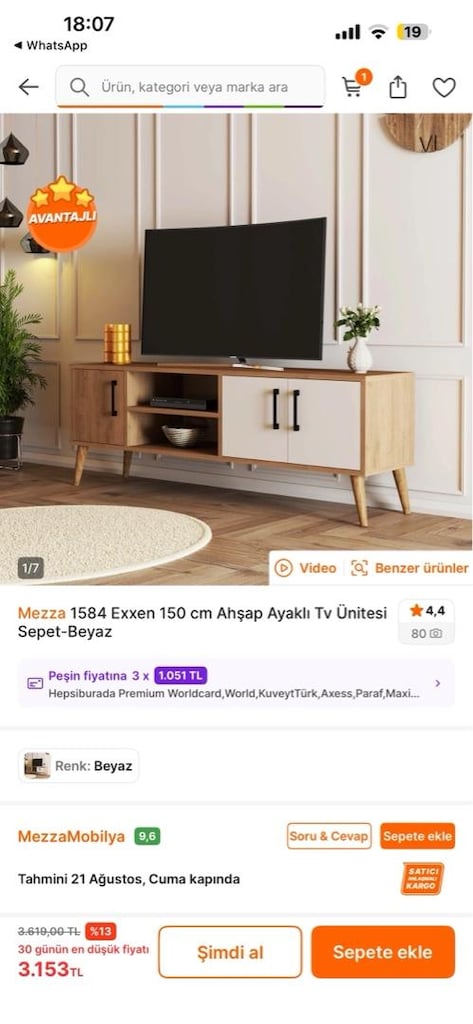 Televizyon Tv Ünitesi - 6