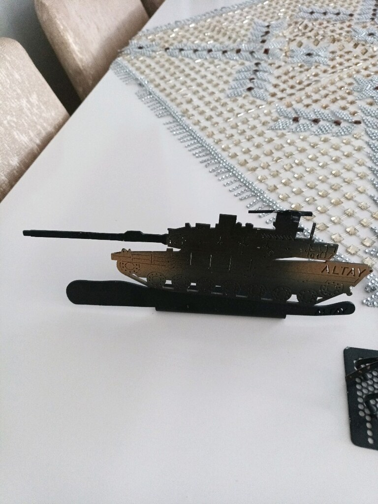 satılık metal masa üzeri süsü - 3