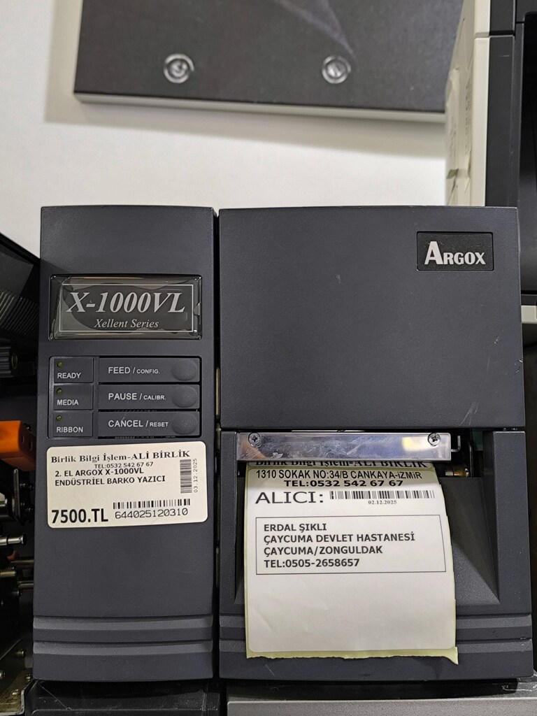 Argox x1000vl Barkod Yazıcı - 2