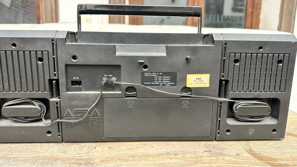 antik; NAKASON JAPAN- FM STEREO KARAOKE DOUBLE KASET ÇALAR FM RADYO - 5