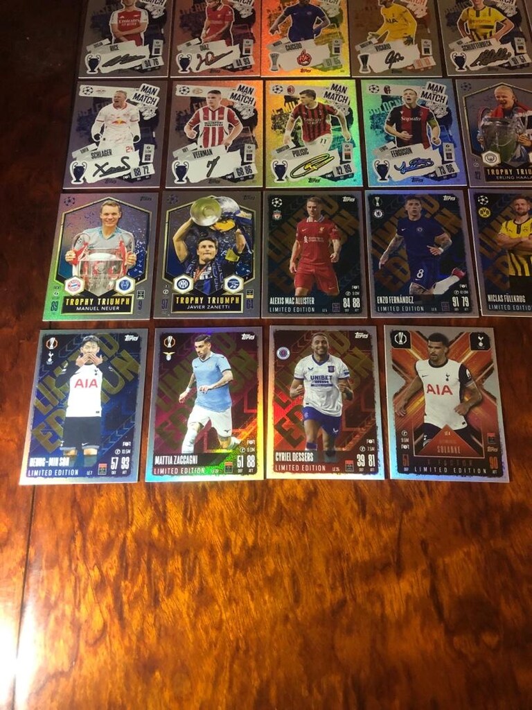 Match attax 24/25 karma insert ve limited edition lot - 6