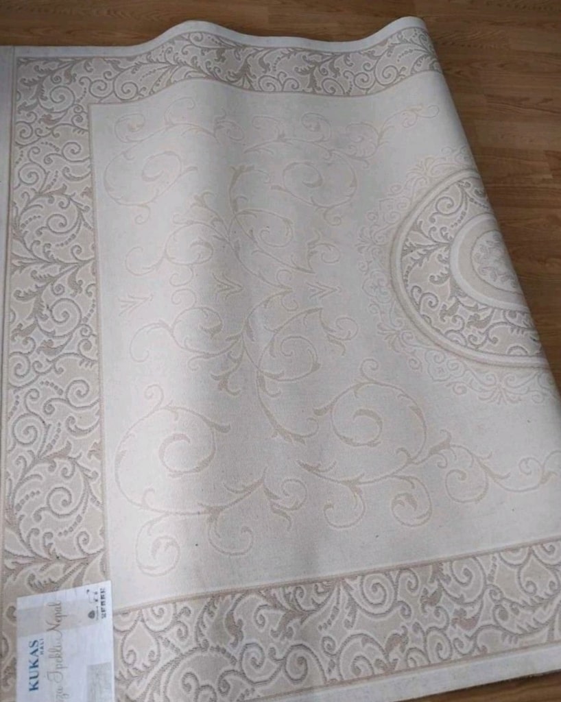 Yün İpekli Kabartma Halı - 9