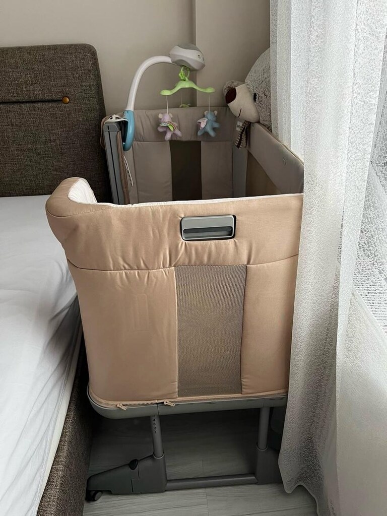 Chicco anne yanı beşik az kullanılmış temiz - 4