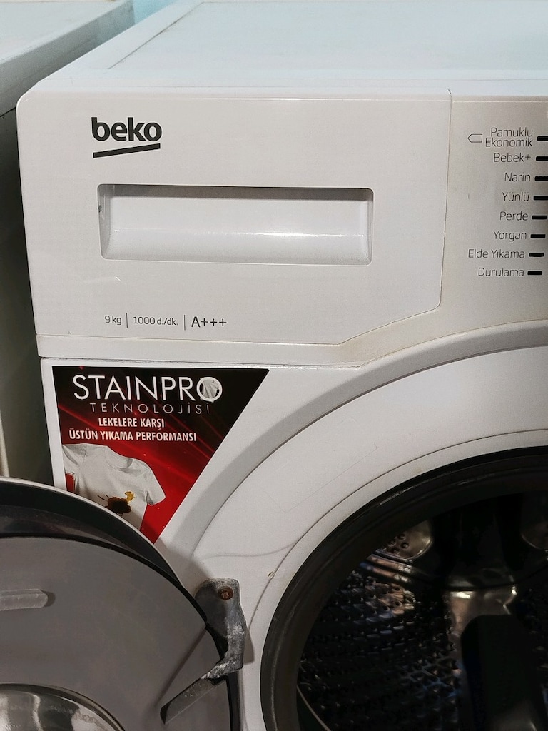 BEKO 9 KG ÇAMAŞIR MAKİNESİ İZMİR İÇİ 3 AY GARANTİMİZ VARDIR - 5