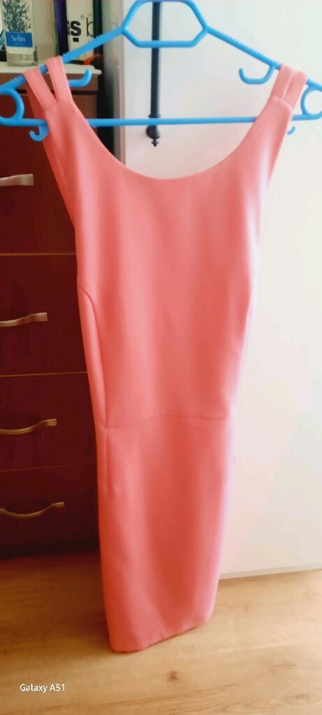 38 Beden seker pembe yazlik elbise - 3