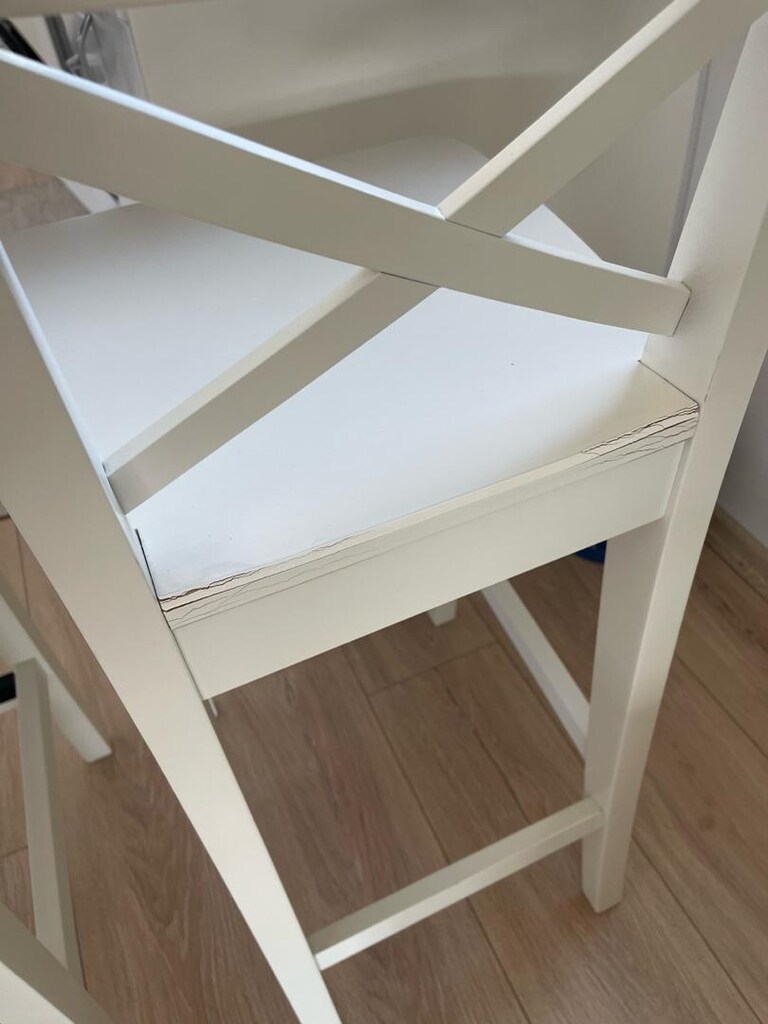 2 adet Ikea Rosentorp Bar Sandalyesi tek fiyatına - 5