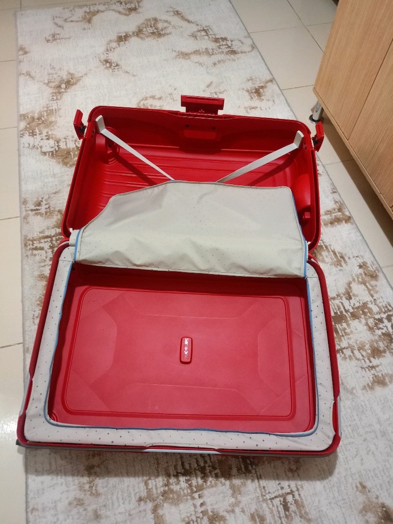 Samsonite Büyük Boy Valiz 1 kez kullanıldı - 5