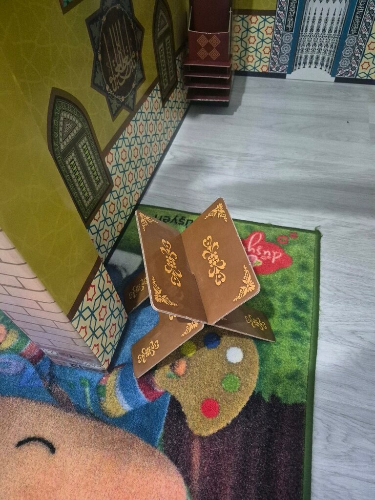 MAKET CAMİ YAPBOZ TARZI KARTONDAN - 5