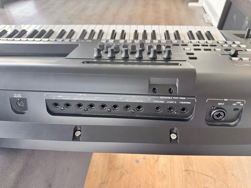 yamaha genos 2 dore den 4 yil garantili alindi hic sahne gormedi - 9