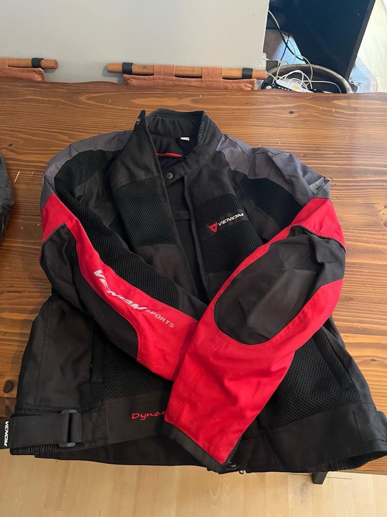 Venom Dynamic 4 mevsim motosiklet montu XL - 6