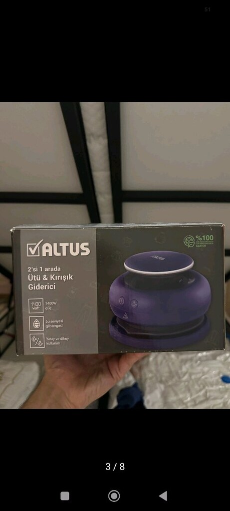 Altus buharlı kırışıklık giderici - 7