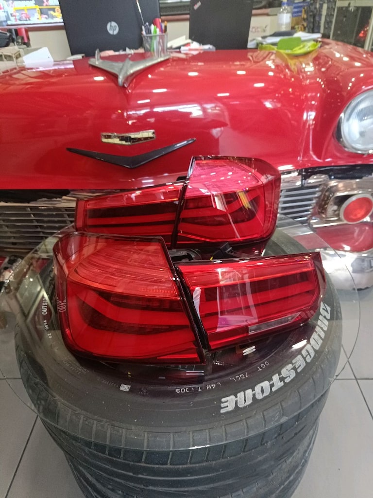 Bmw F30 kırmızı lci dizayn led stop - 2