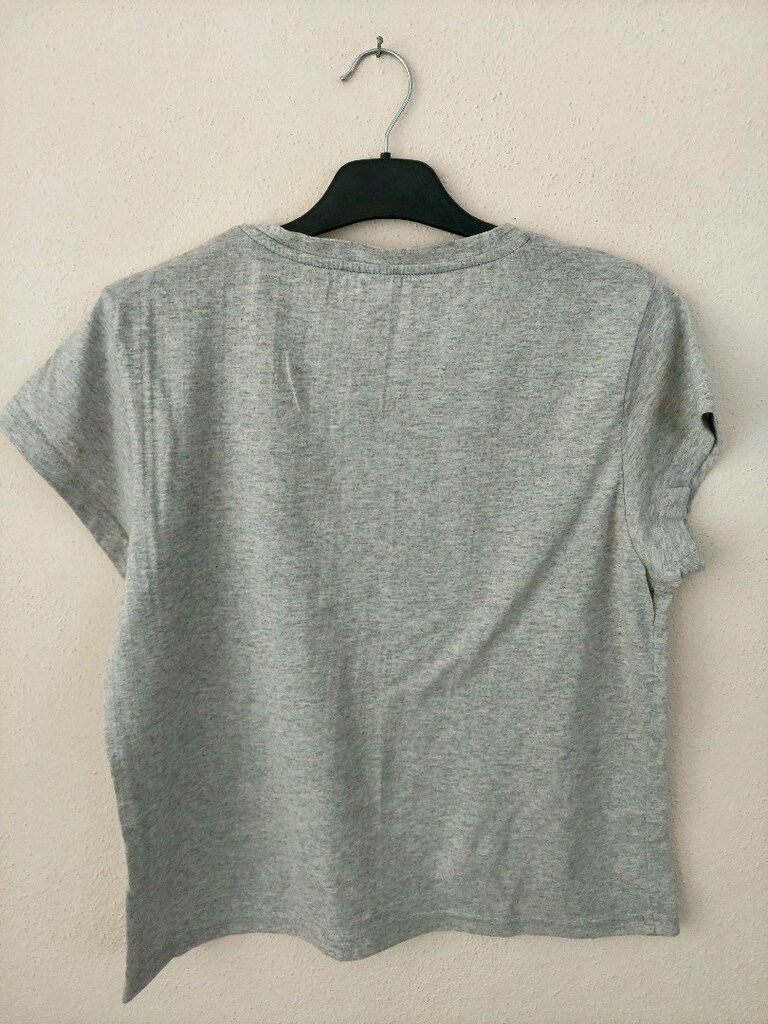 OLAF baskılı Oversize kadın tshirt - 5