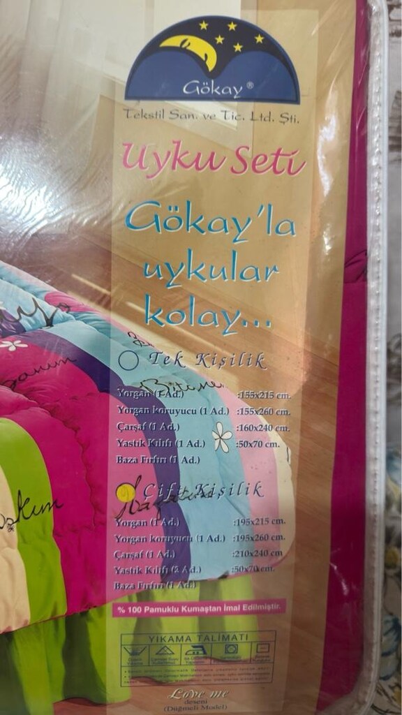 Gökay Uyku Seti (Love Me Model) - 3