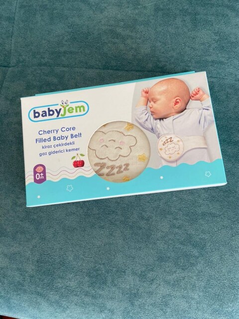 Babyjem kiraz çekirdekli gaz giderici kemer