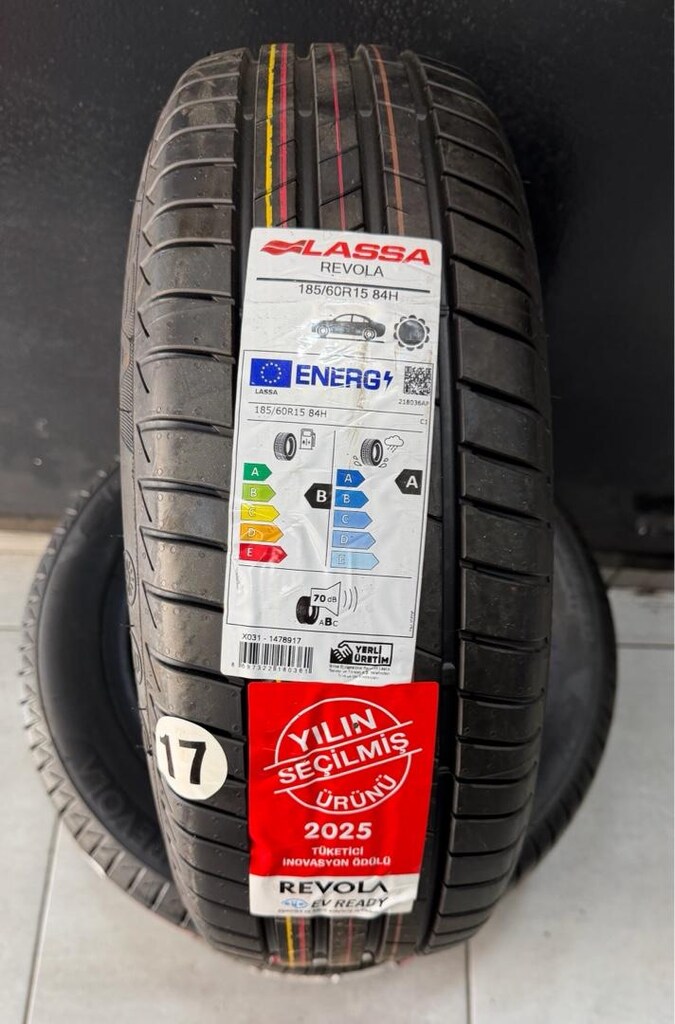 185/60R15 LASSA REVOLA SIFIR (DOT:14/26) 4 ADET FİYATIDIR - 2