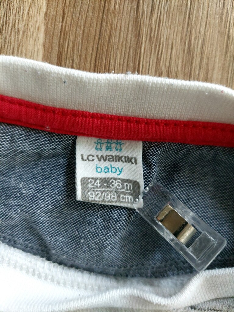 LCW baby kabartma yazı desen sweatshirt - 7