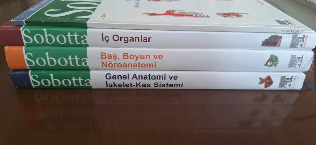 Sobotta İnsan Anatomisi Atlası Tam Set (4 Cilt)