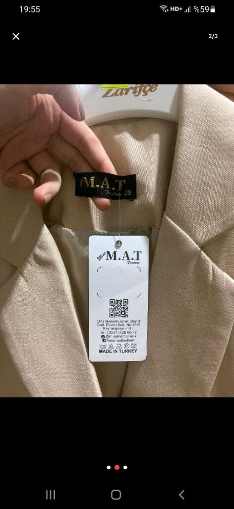 Bayan Blazer Ceket - 3