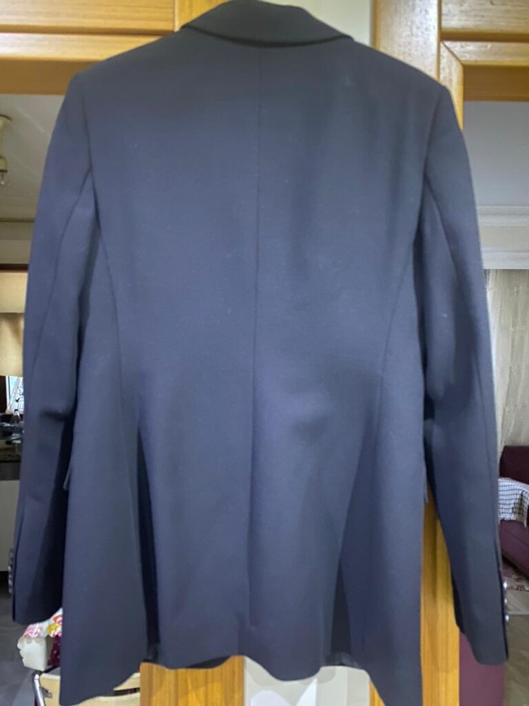 36 beden siyah yeni blazer ceket - 5