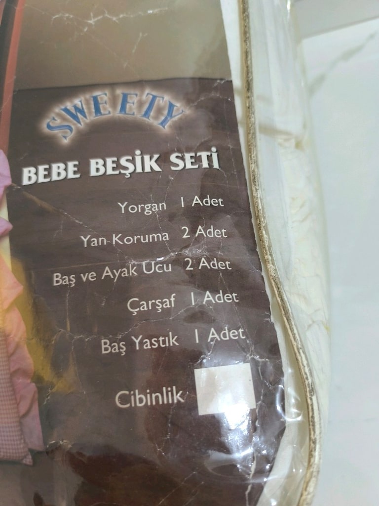 bebek beşik seti uyku seti - 2