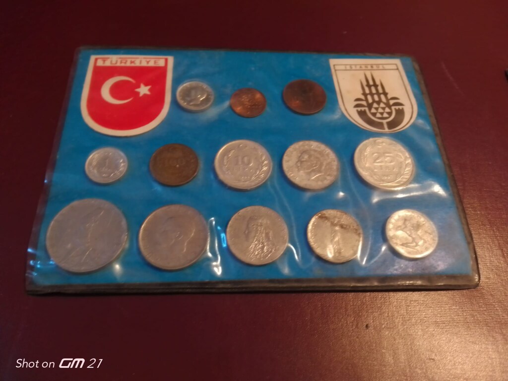 İstanbul Büyükşehir Belediyesi, 70'li yıllara ait turistik para seti - 2