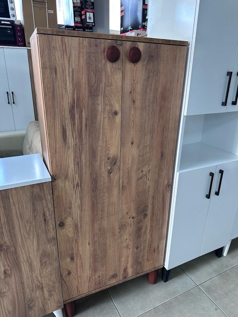 çok amaçlı raflı dolap konserve kiler dolabı - 3