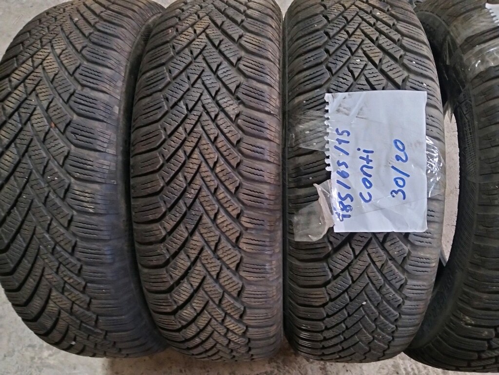 185 65 15 KIŞLIK CONTİNENTAL MARKA YENİ AYARINDA DÖRT LASTİK - 3