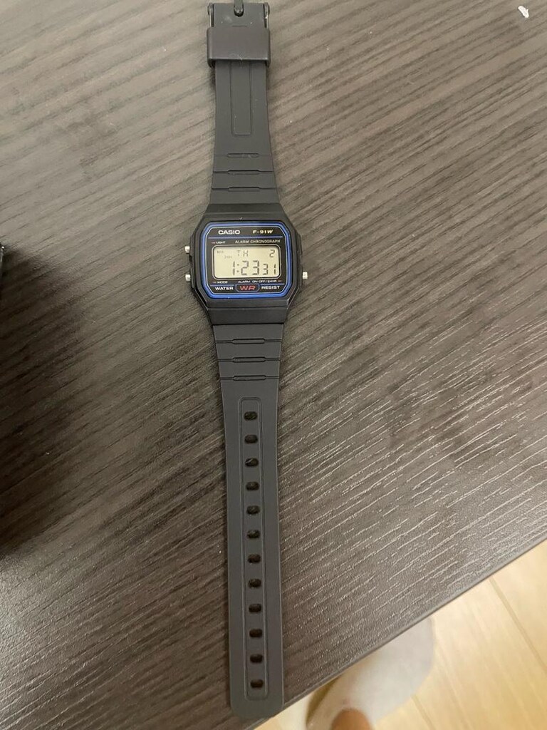 Casio F-91W Water Resist Saat - 2